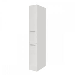 Leziter Yorki 30 Kamra Szekrény - Fehér Korpusz, Selyemfényű Fehér Front (YK30FHSF)