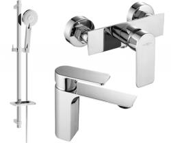 Mexen Alexa DQ40 zuhanykészlet, króm - 71204DQ40-00 (71204DQ40-00)