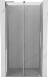 Mexen Velar L tolóajtós zuhanyajtó 90 cm, átlátszó, króm - 871-090-003-01-01 (871-090-003-01-01)