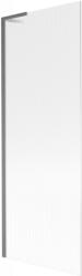Mexen Next L kádparaván 1-szárnyú 70 x 150 cm, csíkos, pisztolyszürke kefe - 895-070-000-03-09-66 (895-070-000-03-09-66)