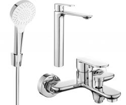 Mexen Milo R05 kád szett, króm - 71313R05-00 (71313R05-00)