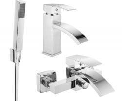 Mexen Libra R77 fürdőkád készlet, króm - 745103R77-00 (745103R77-00)