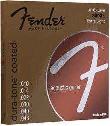 Fender 880XL 80/20 Dura-Tone 10-48 Corzi chitare acustice (0730880002)