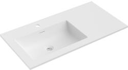 Mexen Otis pultba süllyesztett mosdó bal 91 x 46, 5 cm, fehér matt - 25189001L (25189001L)