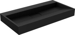 Mexen Ava asztali mosdókagyló konglomerátumból B/O 90 x 46 cm, fekete - 23019070 (23019070)