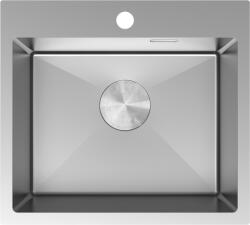 Mexen Solix acél mosogatótálca 1-medencés 500 x 450 mm, inox - 6402501000-01 (6402501000-01)