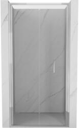 Mexen Exo összecsukható zuhanyajtó 90 cm, átlátszó, króm - 816-090-000-01-00 (816-090-000-01-00)