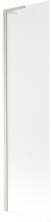 Mexen Next L fürdőkádparaván 1-szárnyú 50 x 150 cm, zúzott, polírozott nikkel - 895-050-000-03-30-97 (895-050-000-03-30-97)