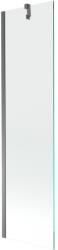 Mexen Next 1-paneles fürdőkád paraván 50 x 150 cm, átlátszó, gun metal - 895-050-000-00-00-95 (895-050-000-00-00-95)
