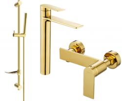 Mexen Zero DF70 zuhanykészlet, arany - 71114DF70-50 (71114DF70-50)