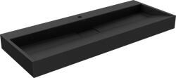 Mexen Ava asztali mosdókagyló konglomerátumból 1/O 120 x 46 cm, fekete - 23011271 (23011271)
