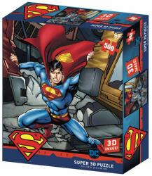  DC Superman: A Legyőzhetetlen 3D-s puzzle 500 db-os (32523)