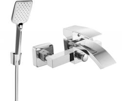 Mexen Libra R62 kád csaptelep zuhanykészlettel, króm - 74513R62-00 (74513R62-00)