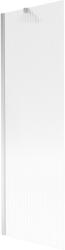 Mexen Next fürdőszobai paraván 1-szárnyú 60 x 150 cm, csíkos, króm - 895-060-000-00-09-01 (895-060-000-00-09-01)