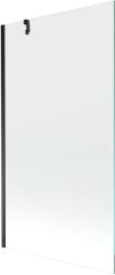 Mexen Next fürdőkád paraván 1-részes 90 x 150 cm, átlátszó, fekete - 895-090-000-00-00-70 (895-090-000-00-00-70)