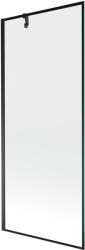 Mexen Next 1-szárnyas zuhanyfal 80 x 150 cm, fekete keret, fekete - 895-080-000-00-70-70 (895-080-000-00-70-70)