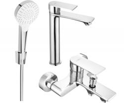 Mexen Royo R05 fürdőkád szett, króm - 72213R05-00 (72213R05-00)