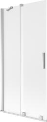 Mexen Velar kádparaván 2-részes tolóajtós 90 x 150 cm, matt, króm - 896-090-000-31-01 (896-090-000-31-01)