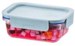 LOCKnLOCK Üveg doboz, téglalap alakú, CLEAR, 380ml, menta, 380 ml
