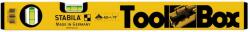STABILA Toolbox Könnyűfém vízmérték 43 cm 0.5 mm/m (16320) (16320) (16320)
