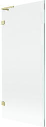 Mexen Lunar L egyajtós kádparaván 80 x 150 cm, átlátszó, arany szálcsiszolt - 897L-080-000-55-00 (897L-080-000-55-00)