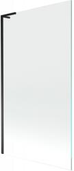 Mexen Next L kádparaván 1-szárnyú 100 x 150 cm, átlátszó, fekete - 895-100-000-03-00-70 (895-100-000-03-00-70)