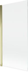 Mexen Mist egy szárnyú fürdőfal 90 x 150 cm, átlátszó, arany - 8A9-090-001-50-00 (8A9-090-001-50-00)