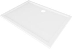 Mexen Flow téglalap alakú slim zuhanytálca 110 x 75 cm, fehér fényes - 46R107511 (46R107511)