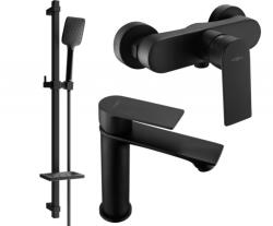 Mexen Royo DQ62 zuhanykészlet, fekete - 72204DQ62-70 (72204DQ62-70)