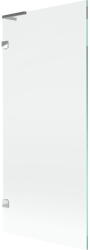 Mexen Lunar L kádparaván 1-szárnyas 80 x 150 cm, átlátszó, króm - 897L-080-000-01-00 (897L-080-000-01-00)