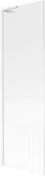 Mexen Next L, 1 ajtós fürdőkádparaván 60 x 150 cm, csíkos, fehér - 895-060-000-03-09-20 (895-060-000-03-09-20)