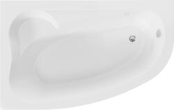Mexen Westa sarok kád bal 160 x 100 cm, fehér - 560116010001 (560116010001)