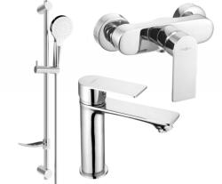 Mexen Royo DF05 zuhanykészlet, króm - 72204DF05-00 (72204DF05-00)