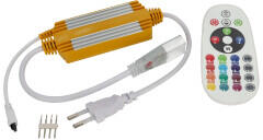 BRAYTRON 2835 SMD RGB LED fénykábelhez betáp és távirányító (max 50 méter RGB fénykábelhez) (BR-BS01-99908)
