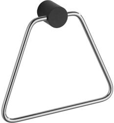 Mexen Aron törölközőtartó, fekete/króm - 7088132-07 (7088132-07)