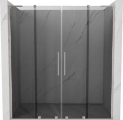 Mexen Velar L Duo toló zuhanyajtó 180 cm, grafit, matt nikkel - 871-180-003-42-97 (871-180-003-42-97)