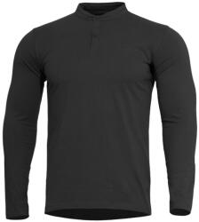 PENTAGON Romeo Henley 2.0 hosszúujjú póló, fekete