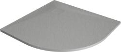 Mexen Bert félköríves SMC zuhanytálca 90 x 90 cm, szürke - 4KR619090 (4KR619090)