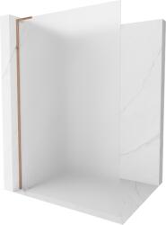 Mexen Kioto L zuhanyfal Walk-in 120 x 200 cm, zúzmara, rózsaarany - 800-120-103-60-30 (800-120-103-60-30)