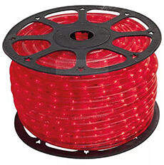 BRAYTRON 1 csatornás LED fénykábel (230V, 36 LED, 3W/m, IP44) piros (BS03-00014)