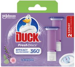 DUCK Fresh Discs Levendula WC-Öblítő Korong - 72 ml