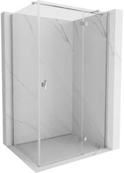 Mexen Mist-H T jobbos nyíló zuhanykabin 75 x 95 cm, átlátszó, króm - 8A5T-075-095-01-00-P (8A5T-075-095-01-00-P)
