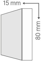 ANRO Sima léc 1.5 x 8 cm - natúr (Sima léc (1.5cm x 8cm))