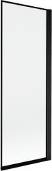 Mexen Mist egyoldalas jobboldali fürdőszobai paraván 70 x 150 cm, fekete keret, fekete - 8A9-070-001-70-70-P (8A9-070-001-70-70-P)