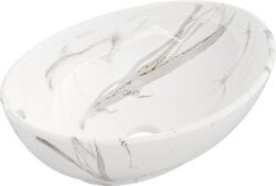 Mexen Elza 40 x 33 cm-es fiókmosdó, fehér kő - 21014082 (21014082)