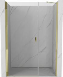 Mexen Mist-B nyíló zuhanyajtó 120 cm, átlátszó, arany - 8A2-120-001-50-00 (8A2-120-001-50-00)