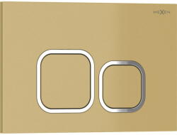 Mexen Tex 03 öblítőgomb, arany - 6103-06 (6103-06)
