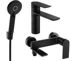 Mexen Zero R40 fürdőkád készlet, fekete - 71103R40-70 (71103R40-70)