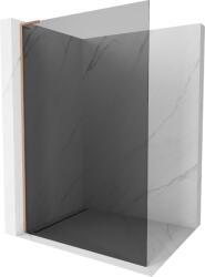 Mexen Kioto L zuhanyfal Walk-in 120 x 200 cm, grafit, kefélt réz - 800-120-103-65-40 (800-120-103-65-40)