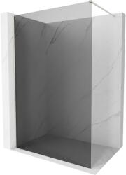 Mexen Kioto-X Walk-in zuhanyfal 70 x 200 cm, grafit 10 mm, szálcsiszolt nikkel - 800-070-101-97-40-X (800-070-101-97-40-X)